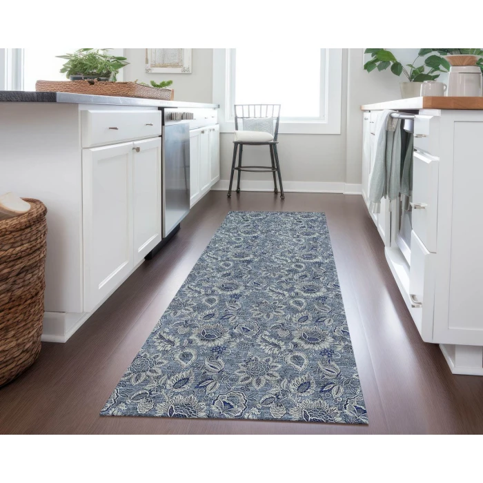 Chantille ACN661 Blue 2'3" x 7'6" Rug