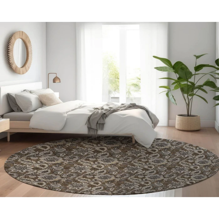 Chantille ACN661 Chocolate 8' x 8' Rug