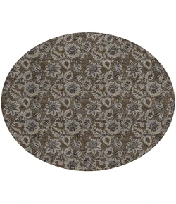 Addison Chantille ACN661 Chocolate 8 ft. x 8 ft. Round Rug