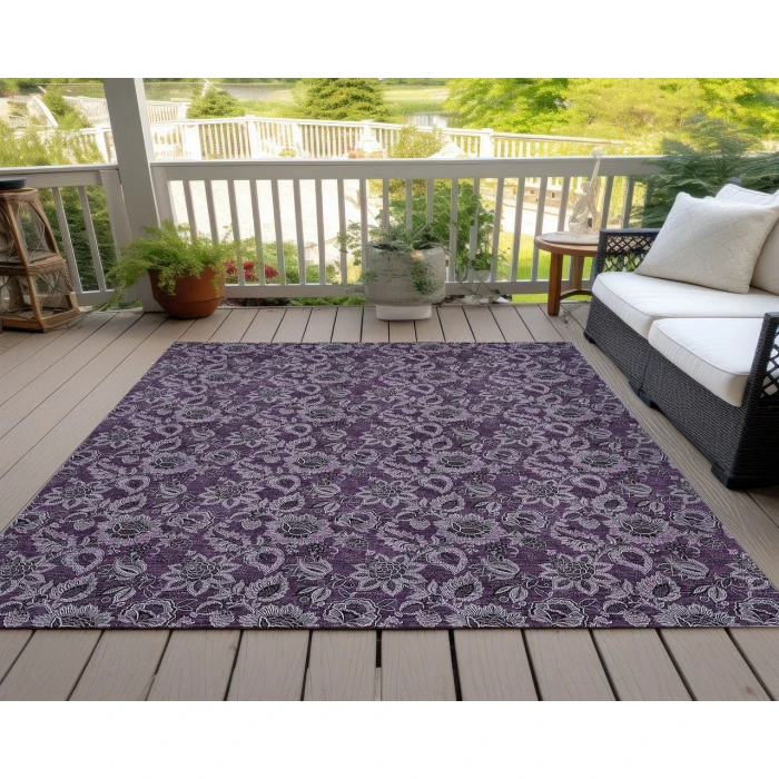 Chantille ACN661 Eggplant 8' x 10' Rug