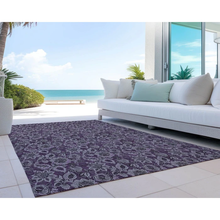 Chantille ACN661 Eggplant 8' x 10' Rug