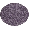 Addison Chantille ACN661 Eggplant 8 ft. x 8 ft. Round Rug