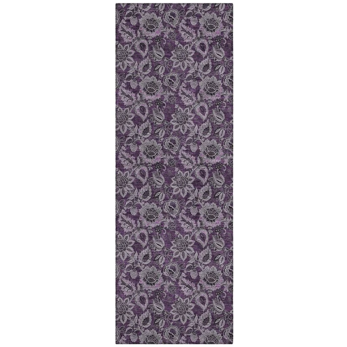Chantille ACN661 Eggplant 2'3" x 7'6" Rug