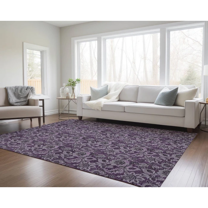 Chantille ACN661 Eggplant 8' x 10' Rug