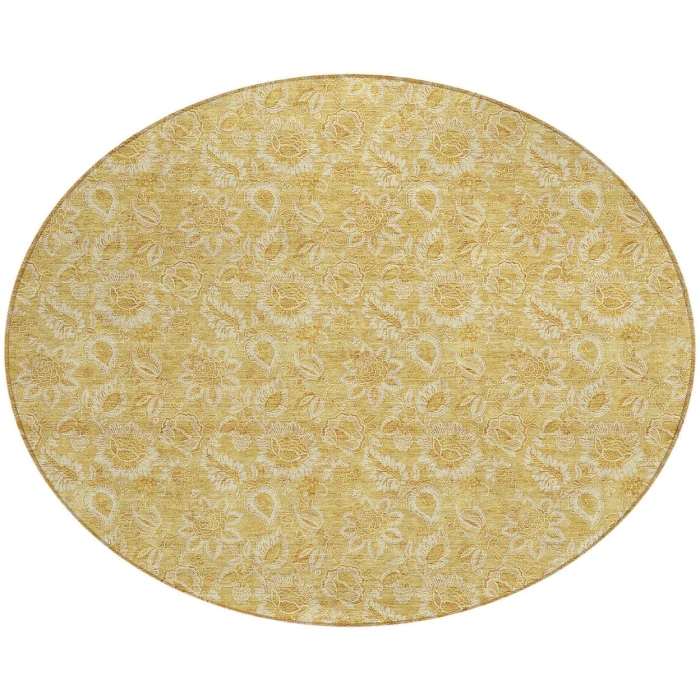 Chantille ACN661 Gold 8' x 8' Rug