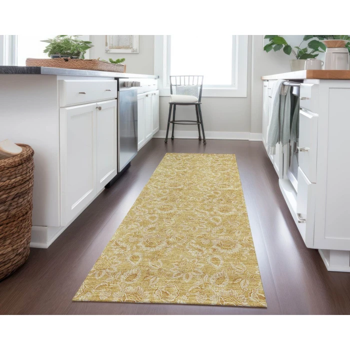 Chantille ACN661 Gold 2'3" x 7'6" Rug