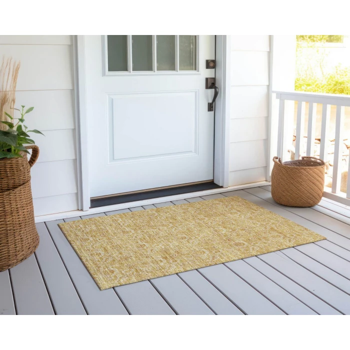 Chantille ACN661 Gold 1'8" x 2'6" Rug