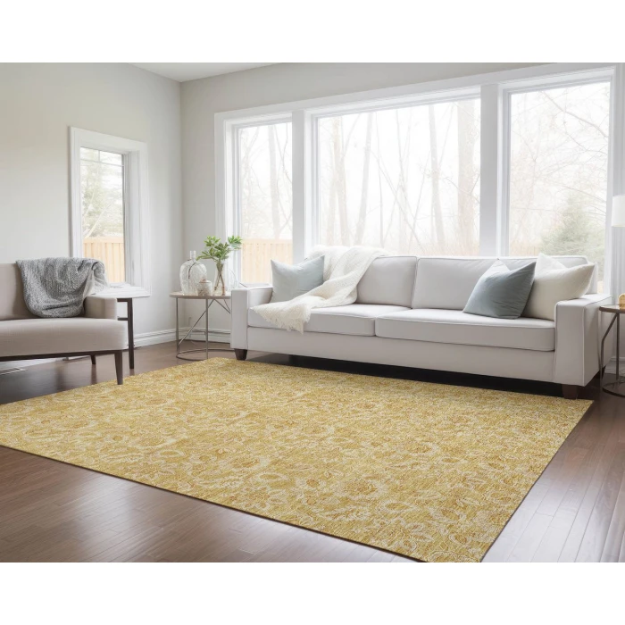 Chantille ACN661 Gold 8' x 10' Rug