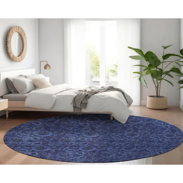 Chantille ACN661 Navy 8' x 8' Rug