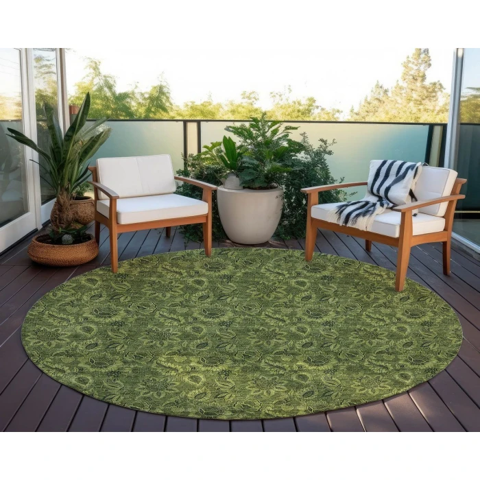 Chantille ACN661 Olive 8' x 8' Rug