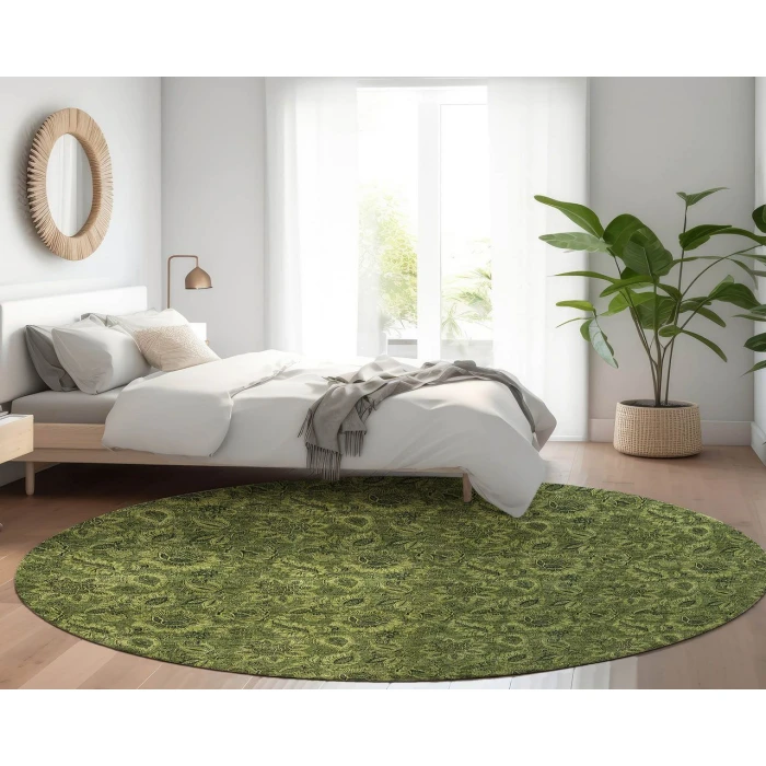 Chantille ACN661 Olive 8' x 8' Rug