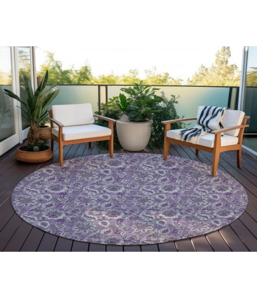 Chantille ACN661 Purple 8' x 8' Rug