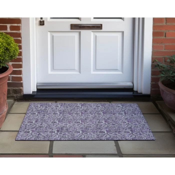 Chantille ACN661 Purple 1'8" x 2'6" Rug
