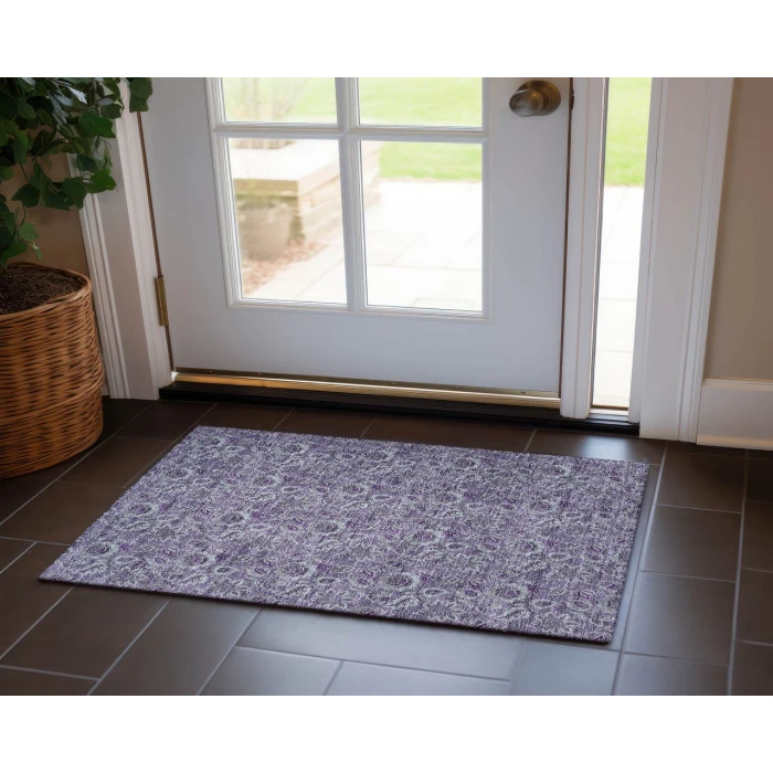 Chantille ACN661 Purple 1'8" x 2'6" Rug