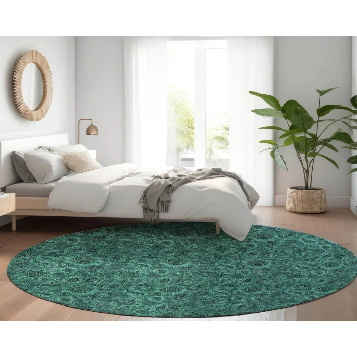 Chantille ACN661 Teal 8' x 8' Rug