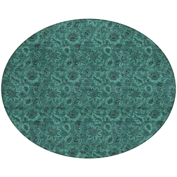 Chantille ACN661 Teal 8' x 8' Rug