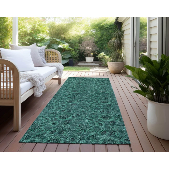 Chantille ACN661 Teal 2'3" x 7'6" Rug