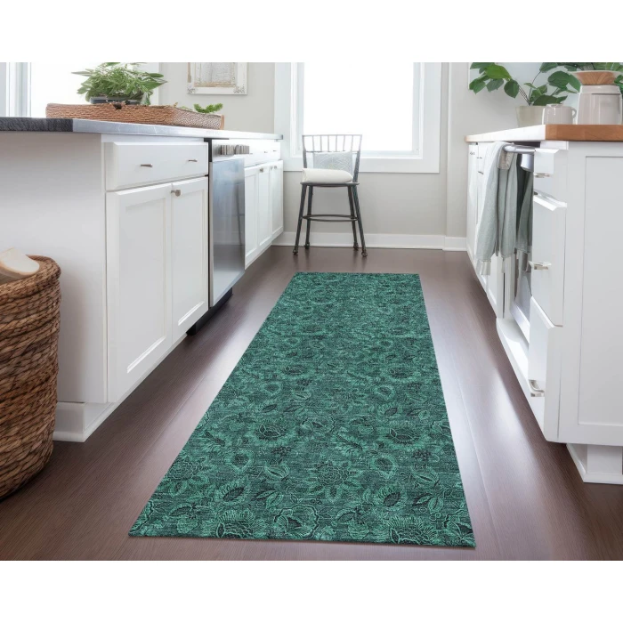 Chantille ACN661 Teal 2'3" x 7'6" Rug