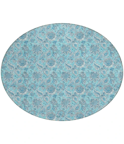 Chantille ACN662 Aqua 8' x 8' Rug