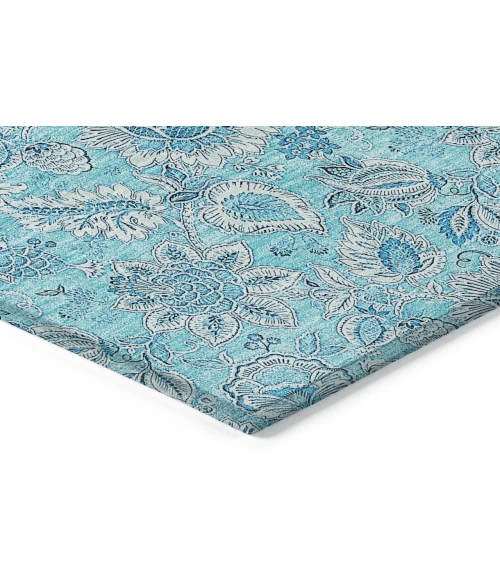 Chantille ACN662 Aqua 5' x 7'6" Rug