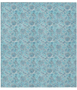 Addison Chantille ACN662 Aqua 5 ft. x 7 ft. 6 in. Rectangle Rug