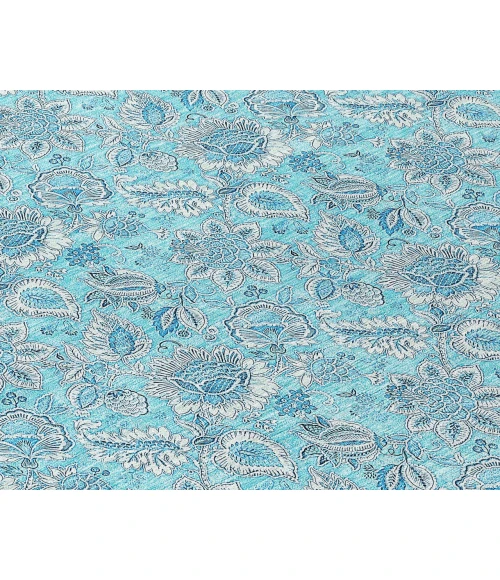 Chantille ACN662 Aqua 5' x 7'6" Rug