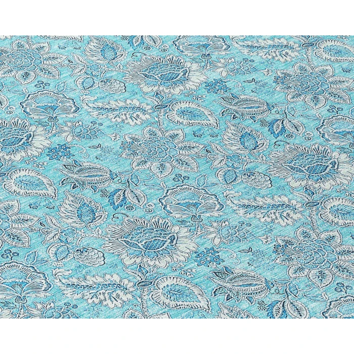Chantille ACN662 Aqua 2'6" x 3'10" Rug