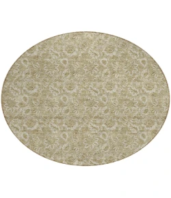 Addison Chantille ACN662 Beige 8 ft. x 8 ft. Round Rug