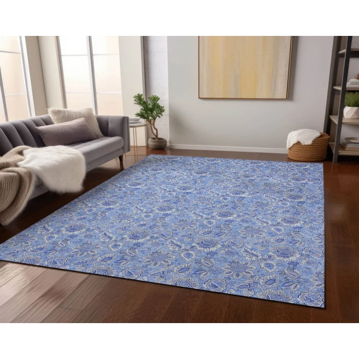 Chantille ACN662 Blue 2'6" x 3'10" Rug