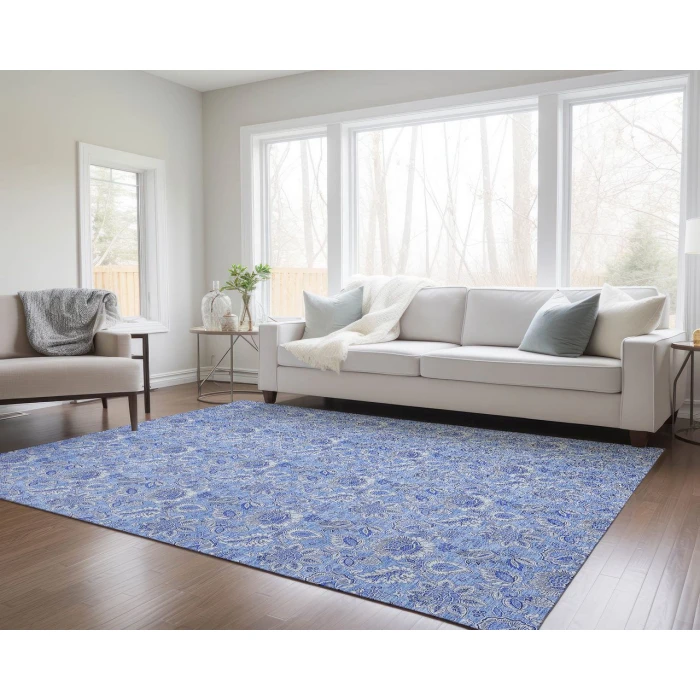 Chantille ACN662 Blue 2'6" x 3'10" Rug