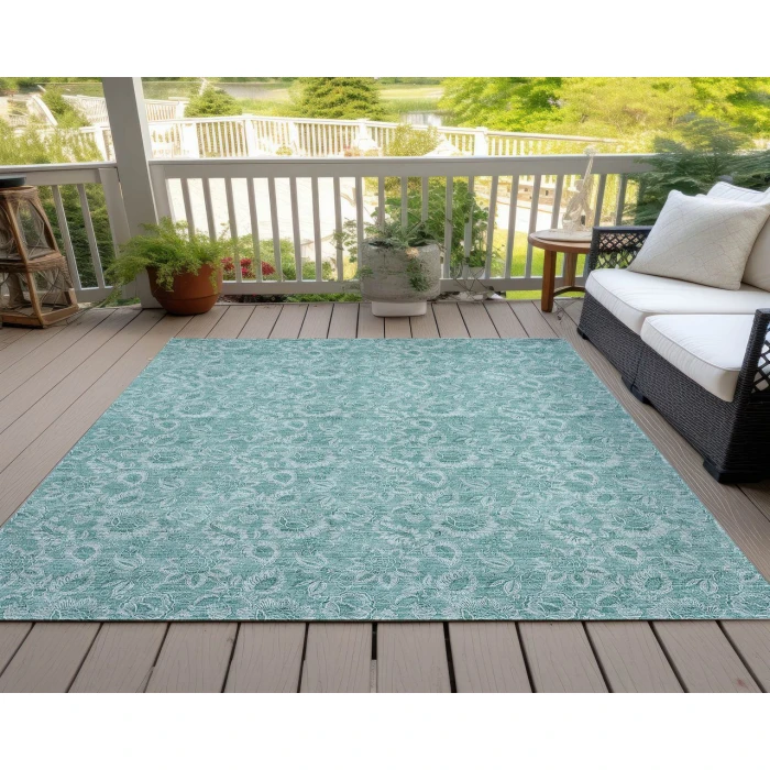 Chantille ACN662 Teal 10' x 14' Rug