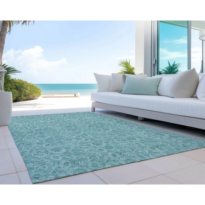 Chantille ACN662 Teal 10' x 14' Rug