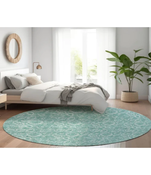 Chantille ACN662 Teal 8' x 8' Rug