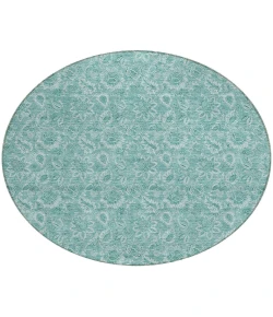 Addison Chantille ACN662 Teal 8 ft. x 8 ft. Round Rug