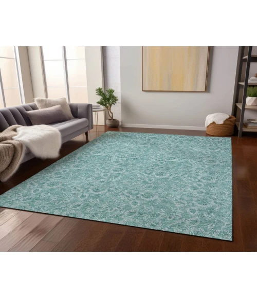 Chantille ACN662 Teal 5' x 7'6" Rug
