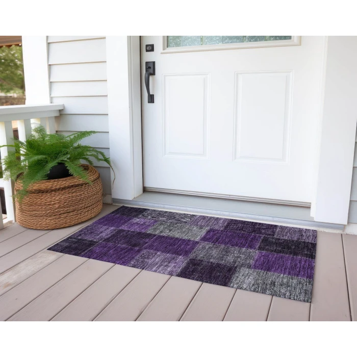 Chantille ACN663 Eggplant 1'8" x 2'6" Rug