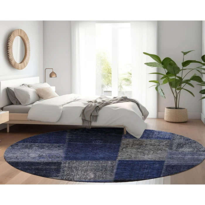 Chantille ACN663 Navy 8' x 8' Rug
