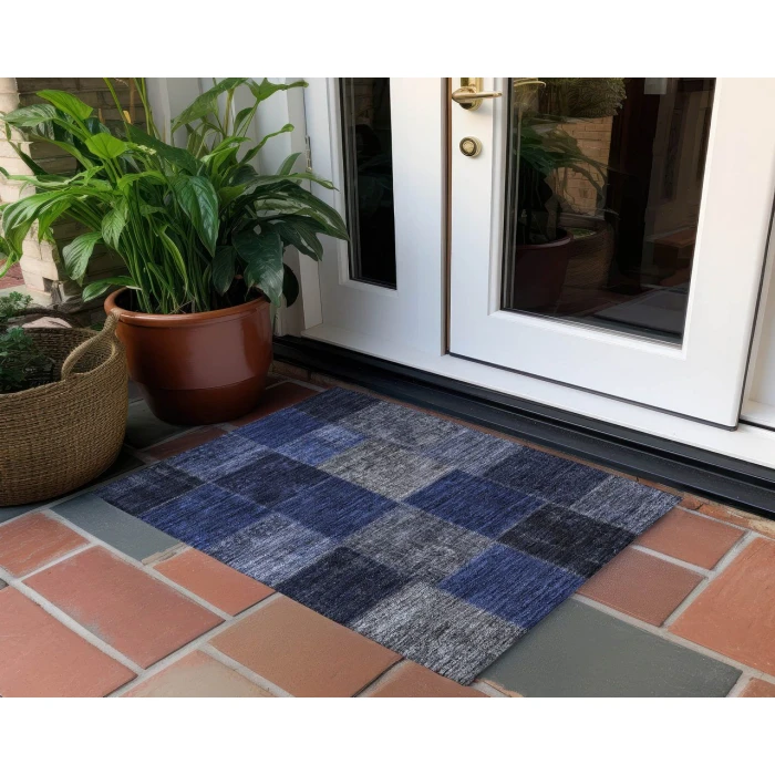 Chantille ACN663 Navy 1'8" x 2'6" Rug