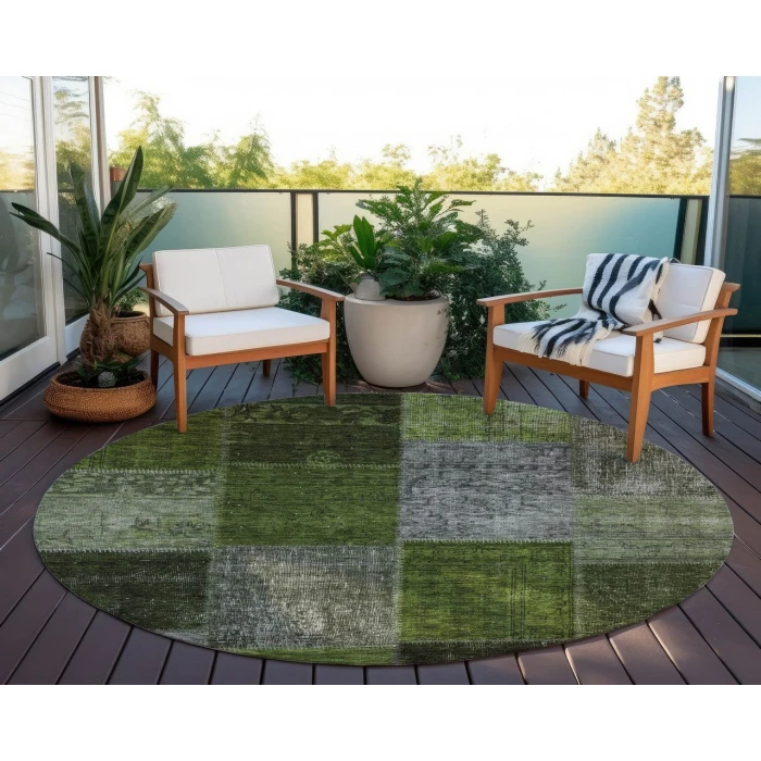 Chantille ACN663 Olive 8' x 8' Rug