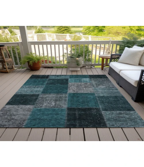 Chantille ACN663 Teal 2'6" x 3'10" Rug