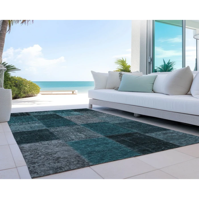 Chantille ACN663 Teal 9' x 12' Rug