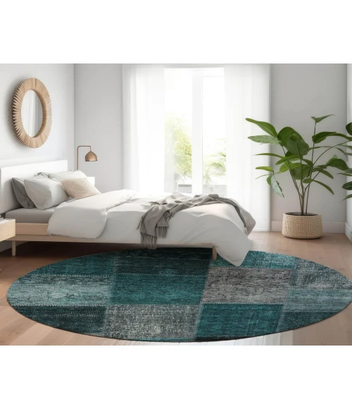 Chantille ACN663 Teal 8' x 8' Rug