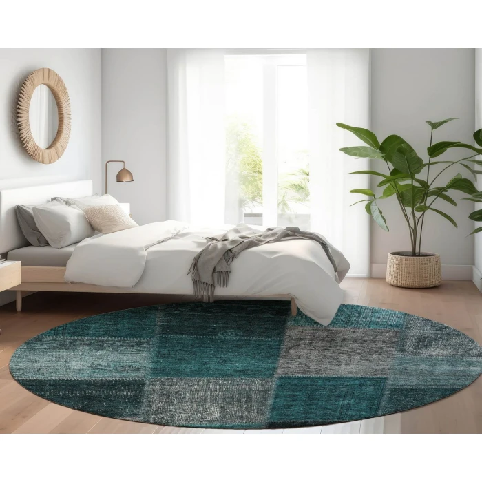 Chantille ACN663 Teal 8' x 8' Rug