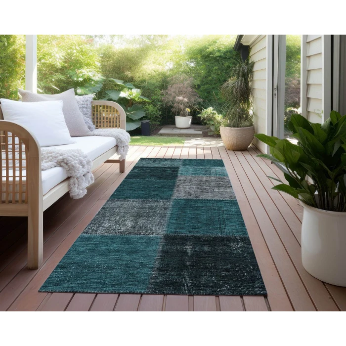 Chantille ACN663 Teal 2'3" x 7'6" Rug