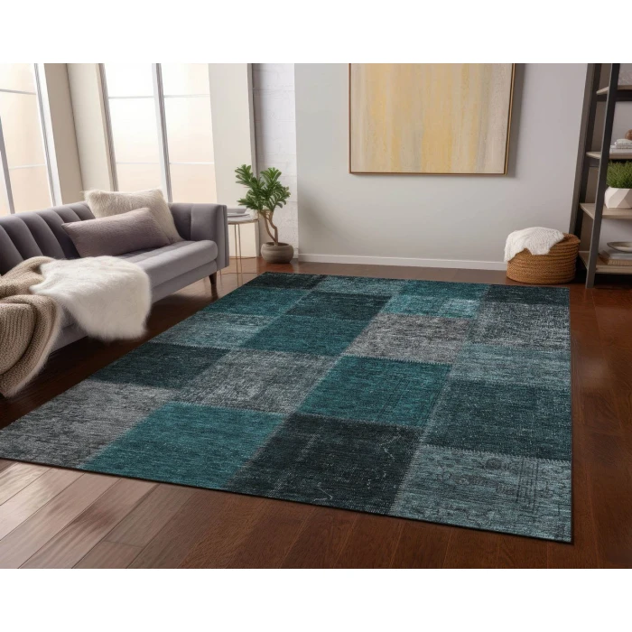 Chantille ACN663 Teal 9' x 12' Rug