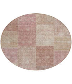 Addison Chantille ACN664 Blush 8 ft. x 8 ft. Round Rug