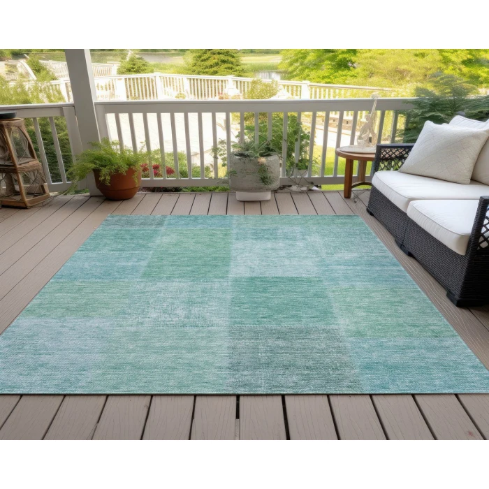 Chantille ACN664 Teal 9' x 12' Rug