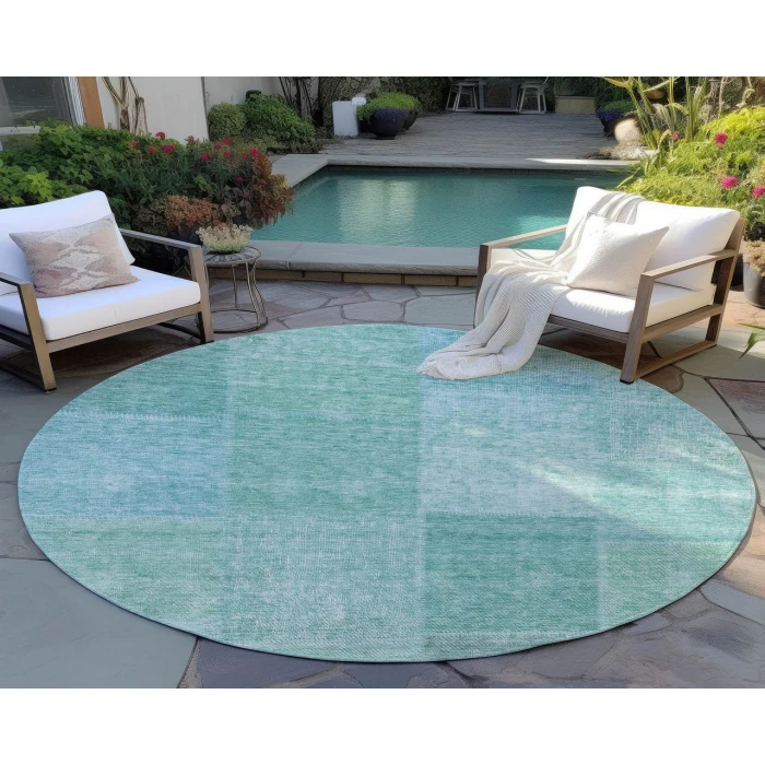 Chantille ACN664 Teal 8' x 8' Rug