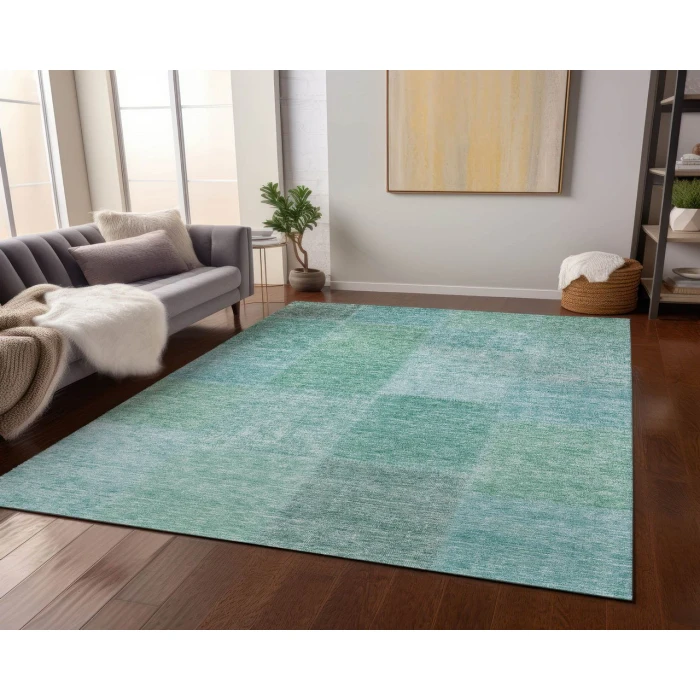 Chantille ACN664 Teal 9' x 12' Rug