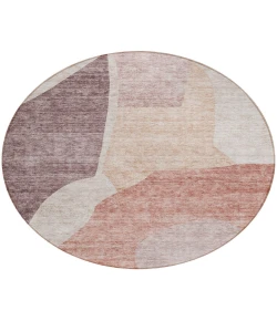 Addison Chantille ACN665 Blush 8 ft. x 8 ft. Round Rug